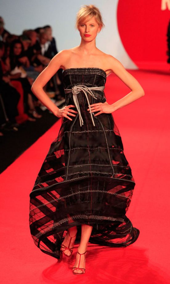 Karolina Kurkova At The Fashion For Relief Show During The 64th Cannes Film Festival, 2011