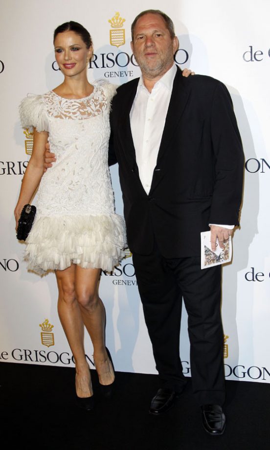 Georgina Chapman And Harvey Weinstein At The 64th Cannes Film Festival, 2011