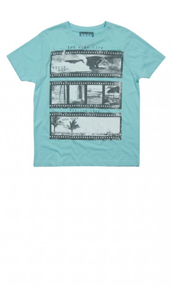 Peacocks Blue T-Shirt, £6