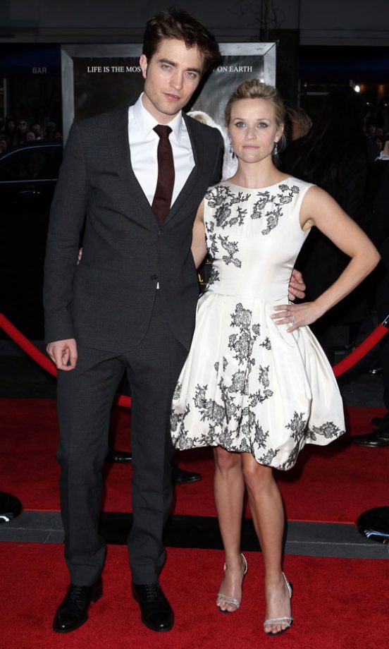 Robert Pattinson And Reese Witherspoon At The New York Premiere Of Water For Elephants, April 2011
