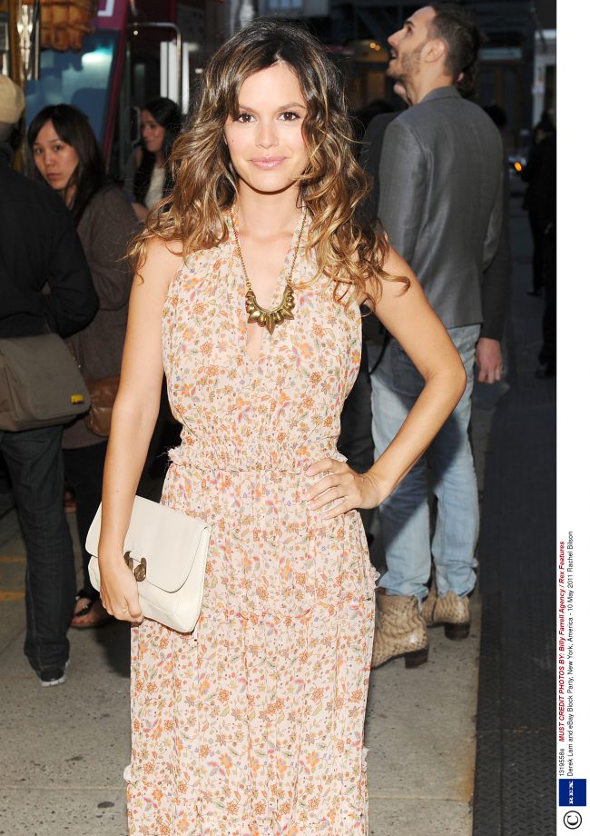 Rachel Bilson Is Giving Us Serious Hair Envy With Her Wavy Dip Dye Hairstyle, 2011