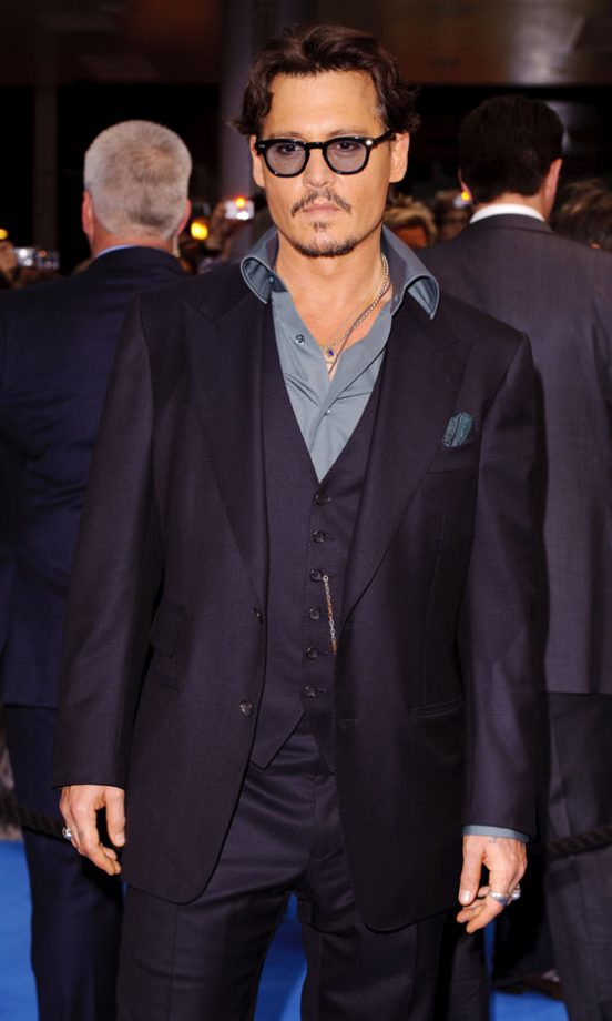 Johnny Depp At The Pirates Of The Caribbean 4: On Stranger Tides London Film Premiere, 2011