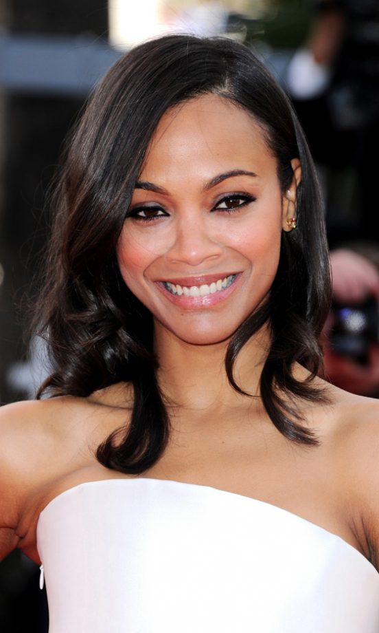 Zoe Saldana At Cannes Film Festival 2011
