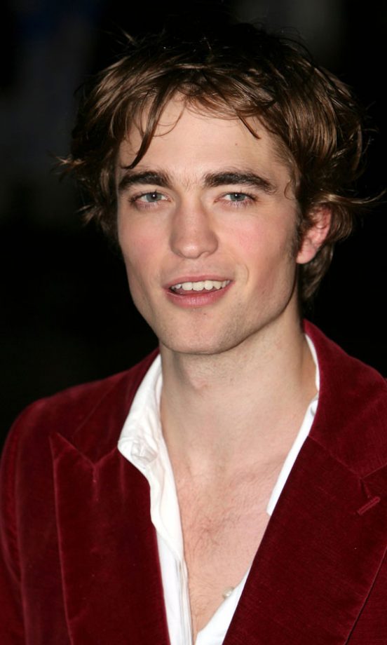 Robert Pattinson Perfects His Red Carpet Pose At The New York Premiere Of Harry Potter And The Goblet Of Fire, 2005
