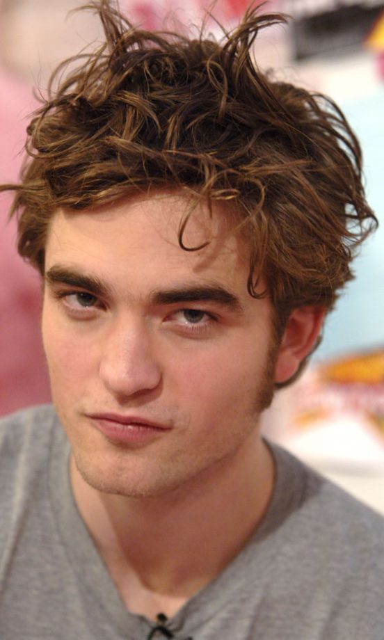 Super Scruffy Robert Pattinson Gives The Camera A Smouldering Look On British Television, March 2006
