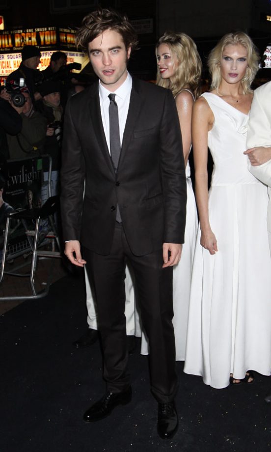 Robert Pattinson At The London Film Premiere Of Twilight, December 2008