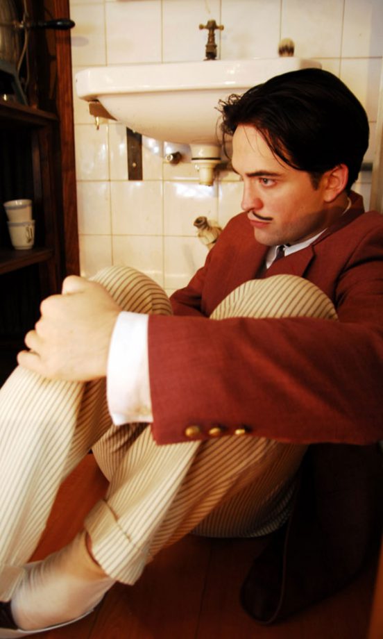 Robert Pattinson As Salvador Dali, Complete With Manicured Facial Hair, 2008