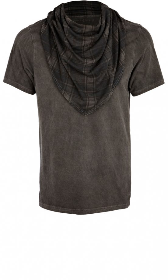 River Island Grey Scarf T-Shirt, £19.99