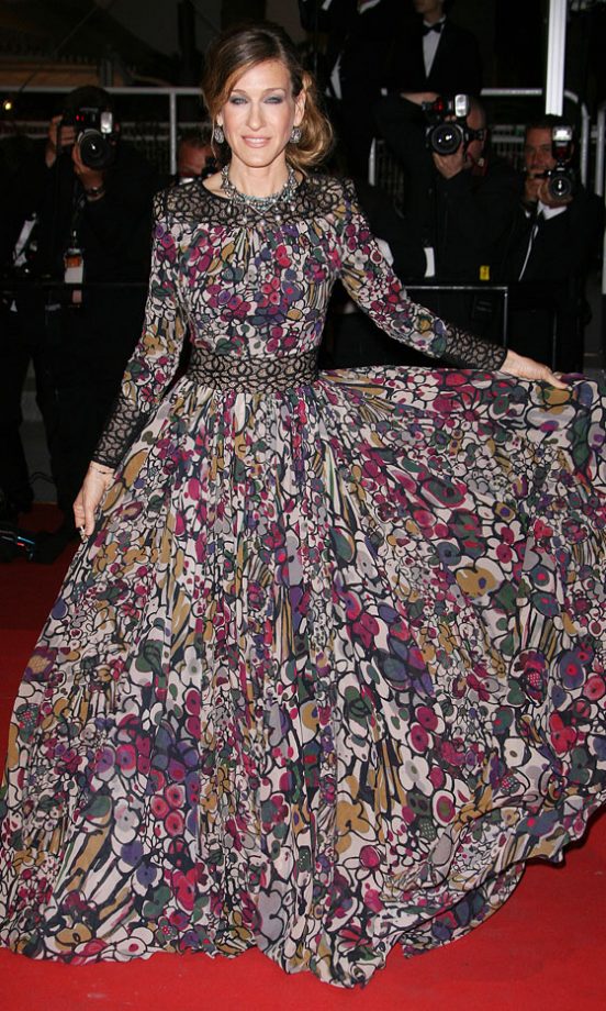 Sarah Jessica Parker Wearing Elie Saab At The 64th Cannes Film Festival, 2011
