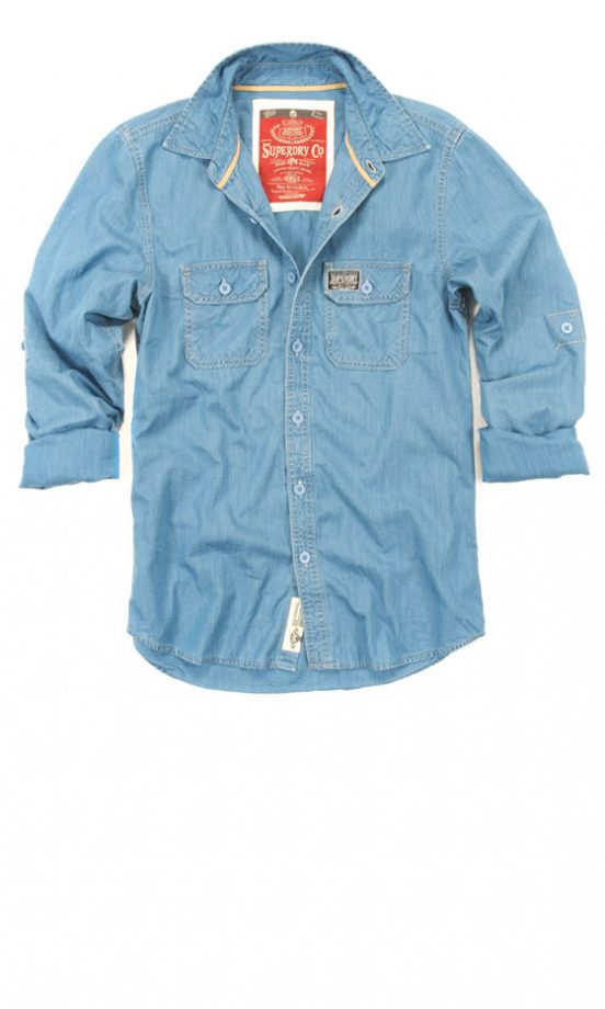 Superdry Denim Shirt, £49.99