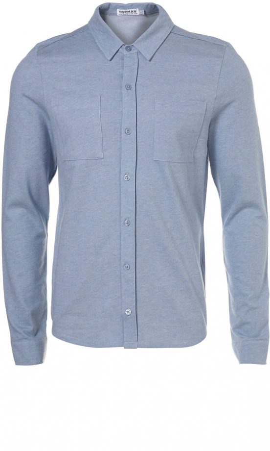 Topman Blue Jersey Shirt, £24