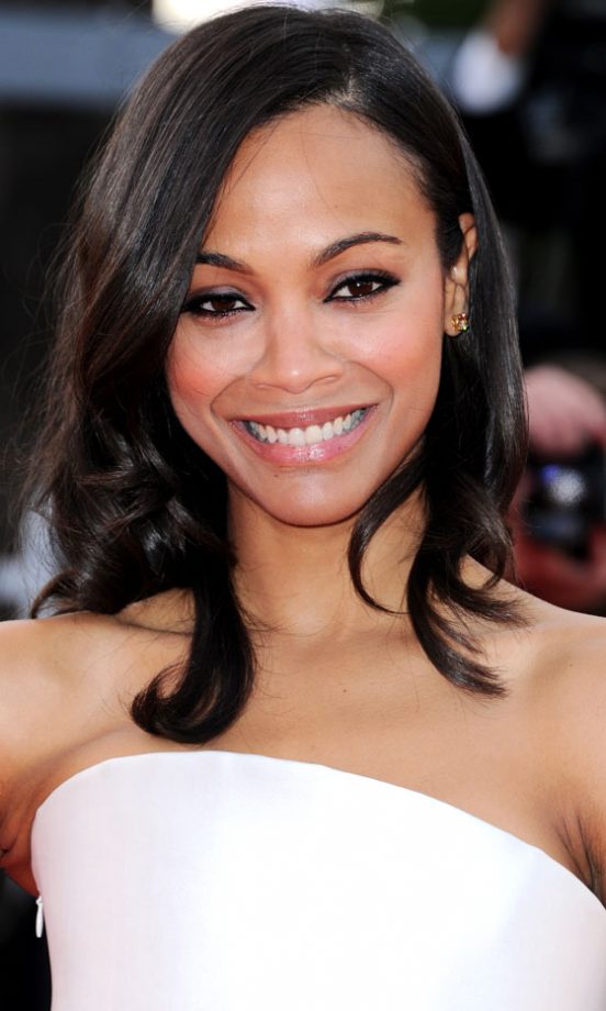Zoe Saldana At The 64th Cannes Film Festival, 2011