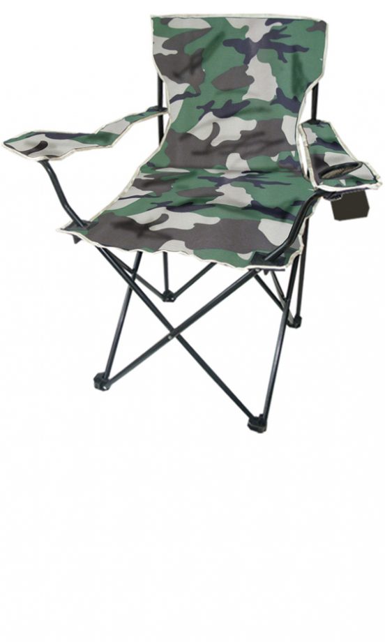 Funky Leisure Highlander Camo Camping Chair With Drinks Holder, £12.79