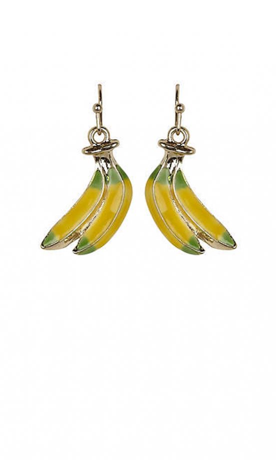River Island Banana Earrings, £3.99