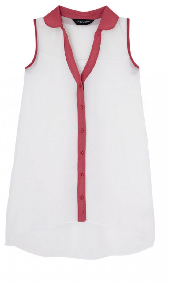 Dorothy Perkins Red Trip Blouse, £28 - In Store Only