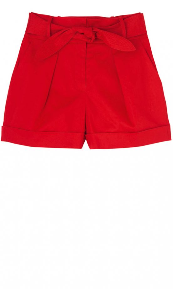 Karen Millen Bright Red Shorts, £85