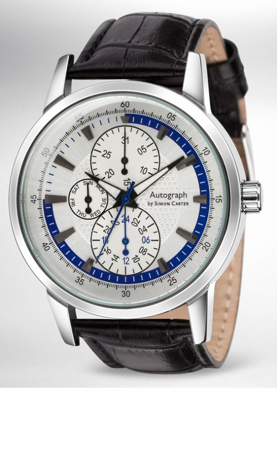 Simon Carter For Autograph at Marks & Spencer Leather Strap watch, £55