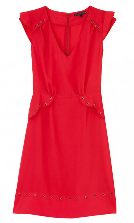 Limited Collection Cap Sleeve Panelled Dress, £39.50