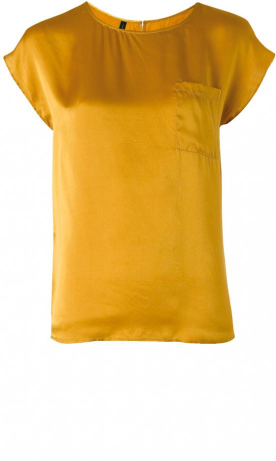 Mango Yellow Silk Top, £39.90 - In Store Only