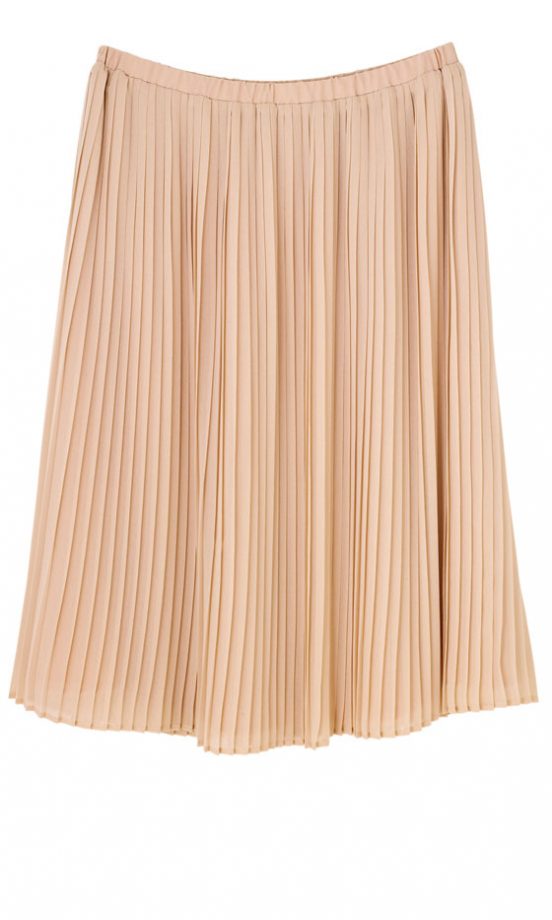 Autograph Pleated Midi Skirt, £45