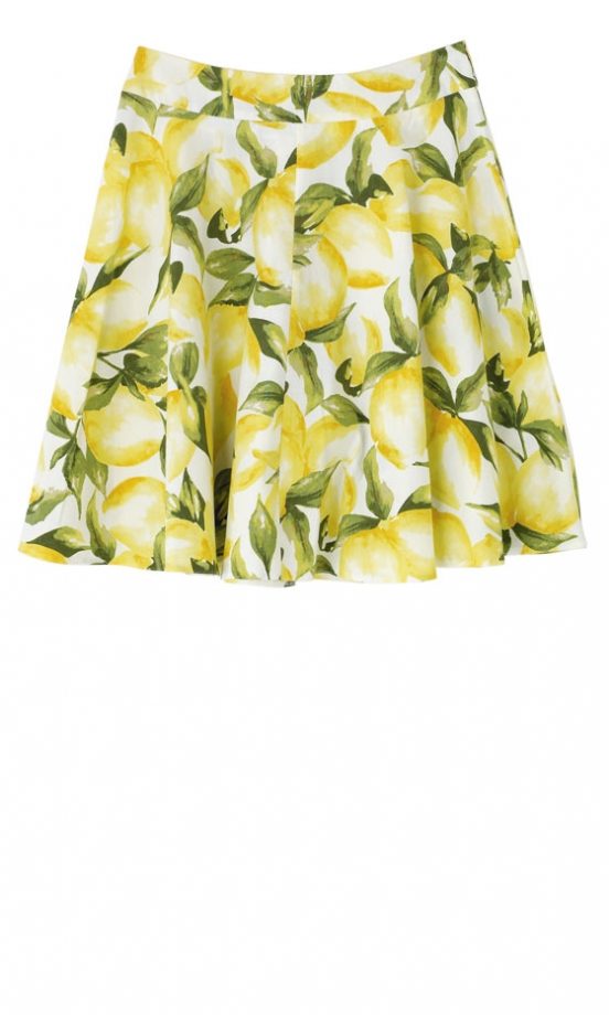 New Look Lemon Skirt, £22, In Stores Only