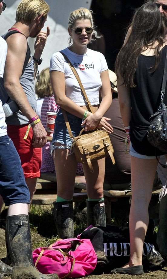 Pixie Geldof At Glastonbury 2011