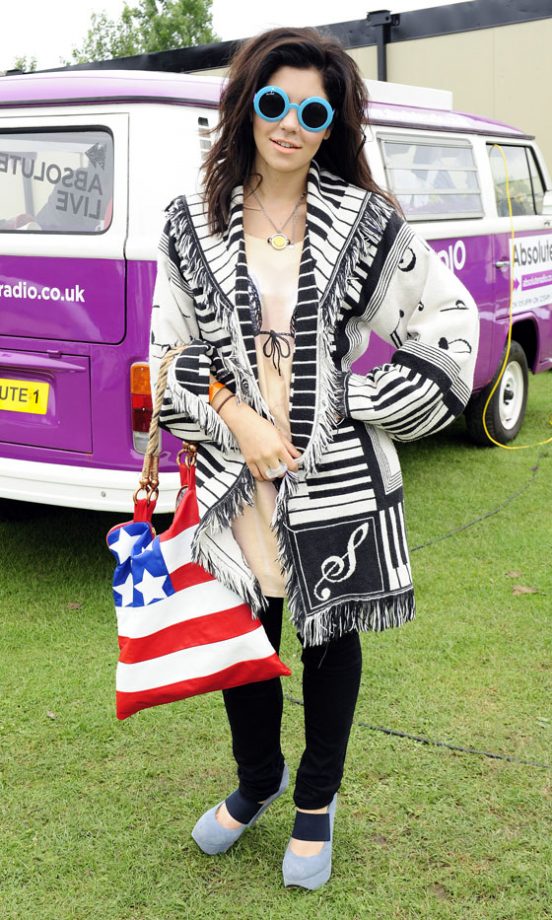 Marina Diamandis At The Isle Of Wight Festival, 2010