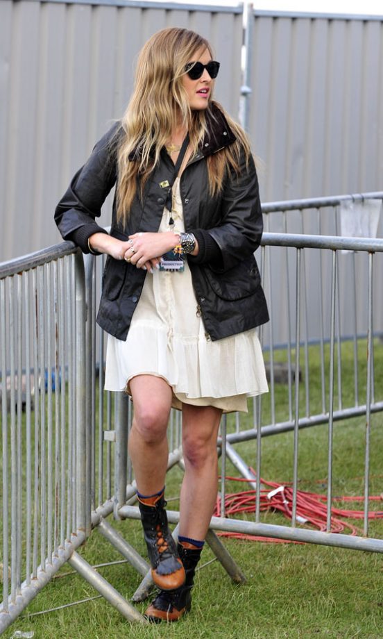 Fearne Cotton At The Isle Of Wight Festival, 2010