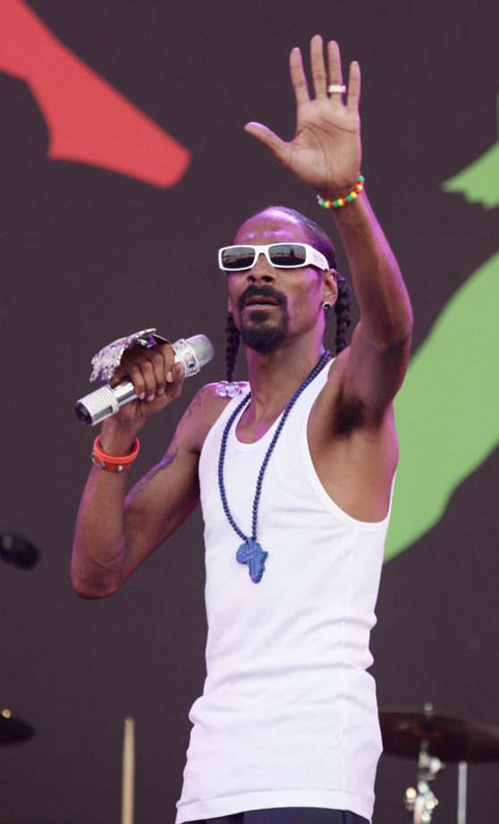 Hip-Hop Legend Snoop Dogg At Glastonbury 2010
