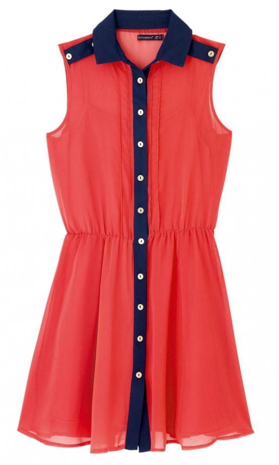 Primark Button Detail Dress, £15 - In Store Only