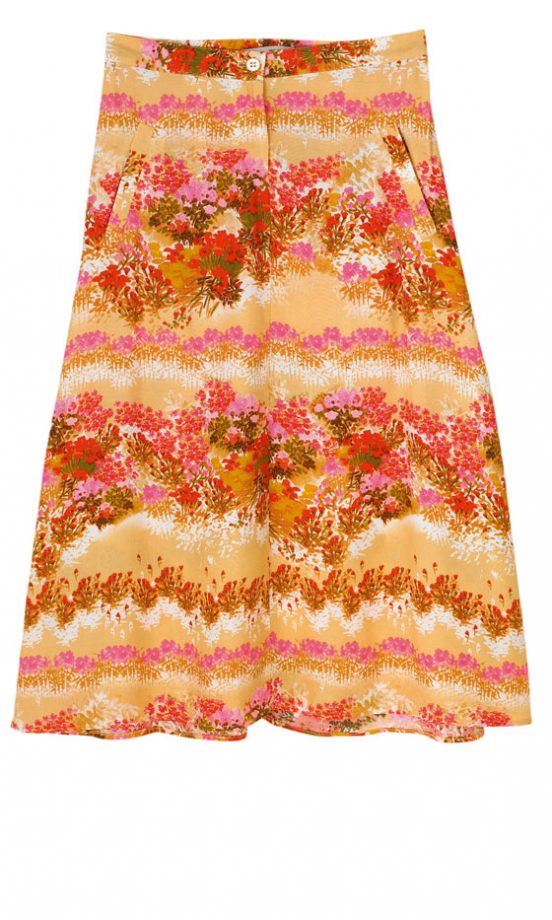 River Island Printed Midi Skirt, £29.99 - In Store Only