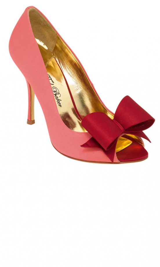 Ted Baker Bow Detail Peep Toe Shoes, £80