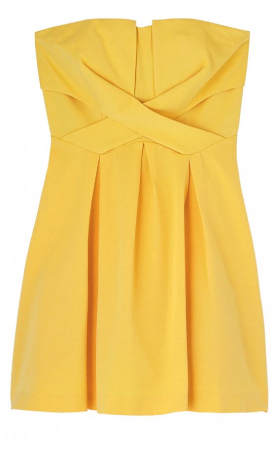 Warehouse Ottoman Bustier Dress, £70