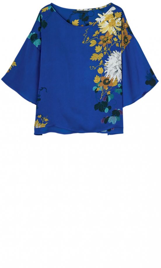 Zara Blue Tunic Top, £29.99 - In Store Only