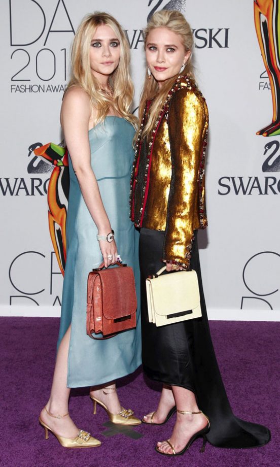 Ashley Olsen And Mary-Kate Olsen At The CFDA Fashion Awards 2011