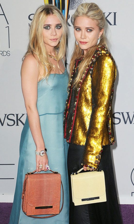 Ashley Olsen And Mary-Kate Olsen At The CFDA Fashion Awards 2011