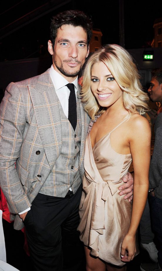 David Gandy And Mollie King At The Women Of The Year Awards 2011