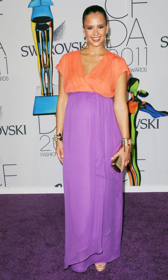 Jessica Alba At The CFDA Fashion Awards 2011