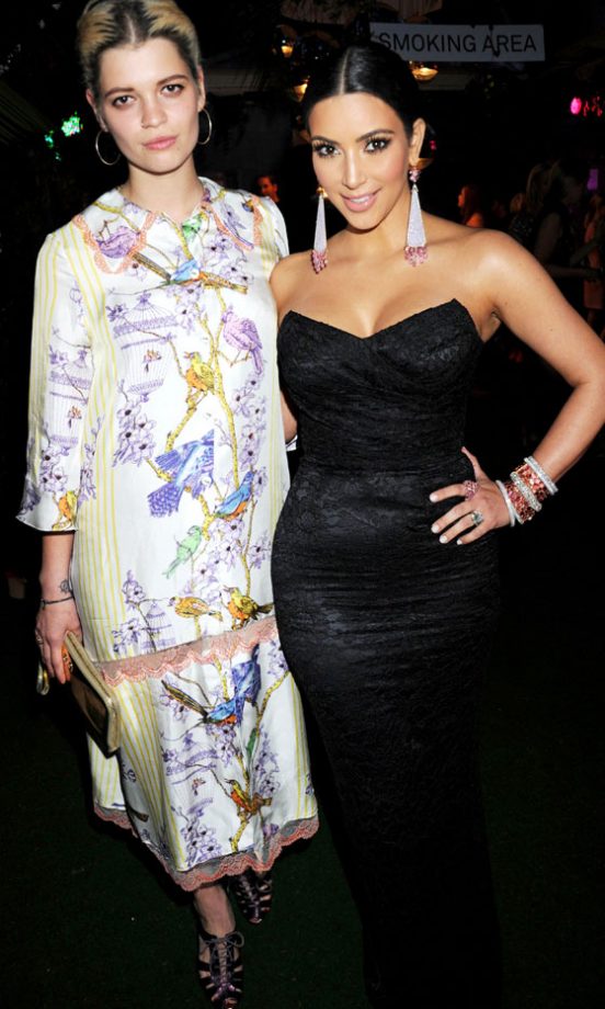 Pixie Geldof And Kim Kardashian At The Women Of The Year Awards 2011
