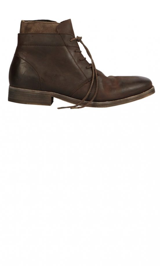 All Saints Brown Grain Boots, £150