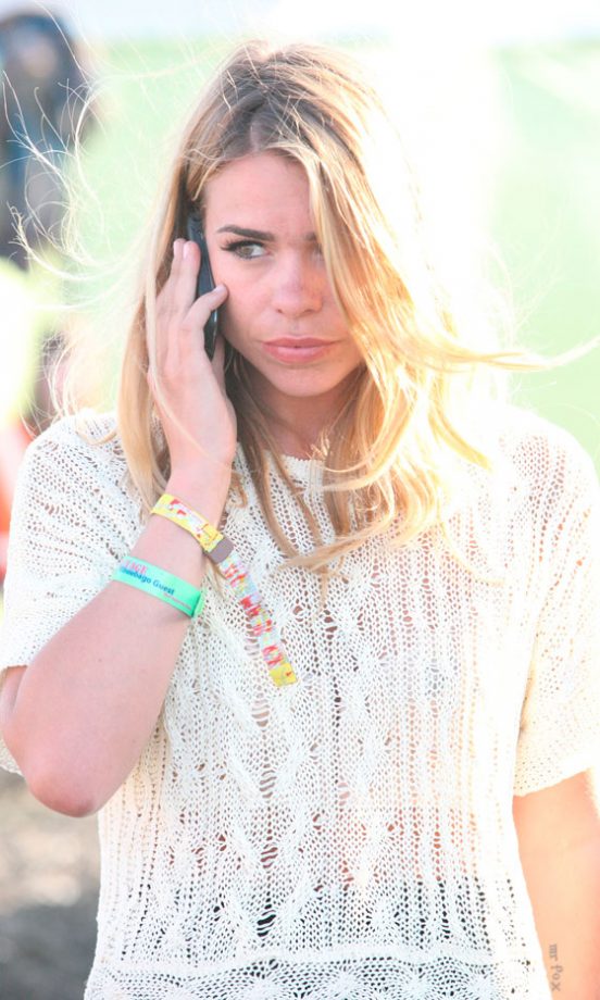 Billie Piper At Glastonbury Festival 2011