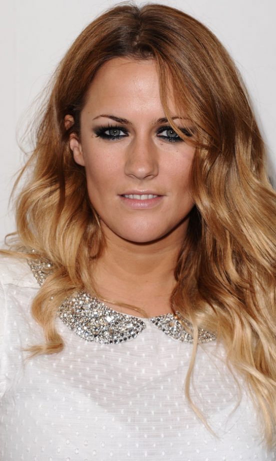 All Eyes Were On Caroline Flack’s Dip-Dyed Hairstyle At The Women Of The Year Awards 2011
