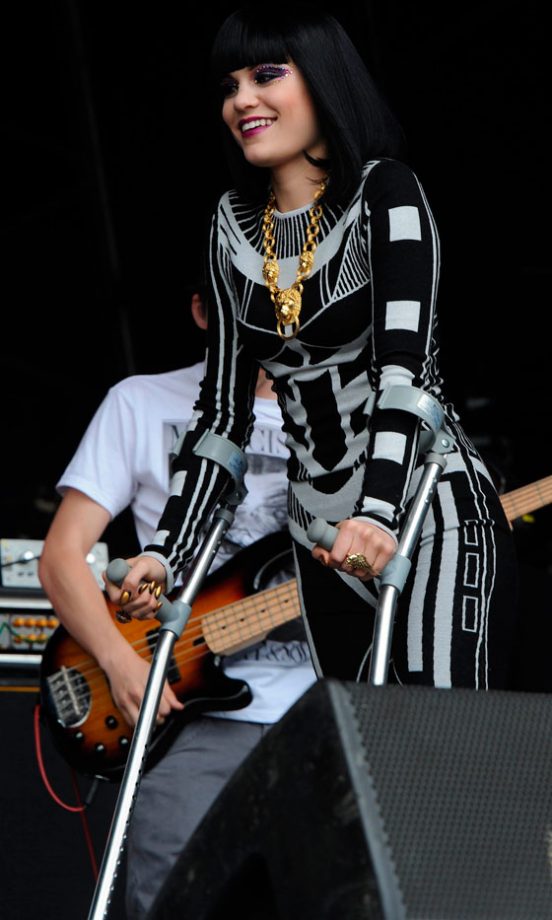 Jessie J At Glastonbury Festival 2011