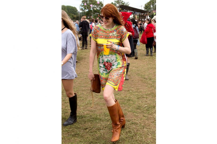 Florence Welch's Dolce & Gabbana Dress Looking Amazing, June 2013