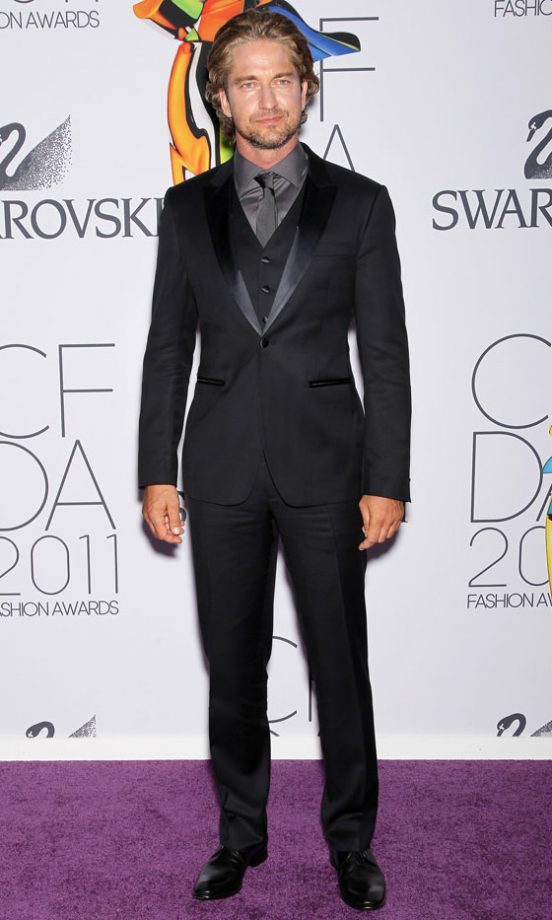 Gerard Butler At The CFDA Fashion Awards 2011