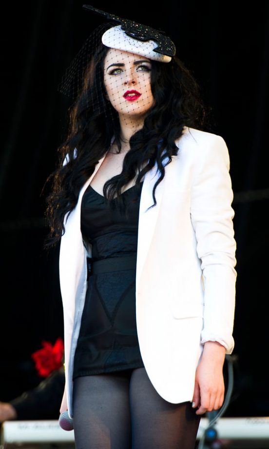 Clare Maguire At Glastonbury Festival 2011