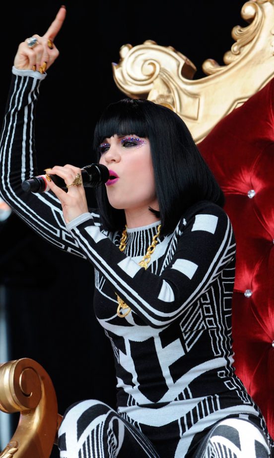 Jessie J At Glastonbury Festival 2011