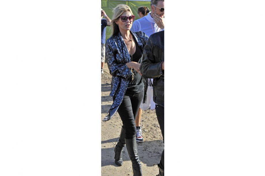 Kate Moss The Queen Of Cool Shows Everyone How To Do Rock Chic, June 2013
