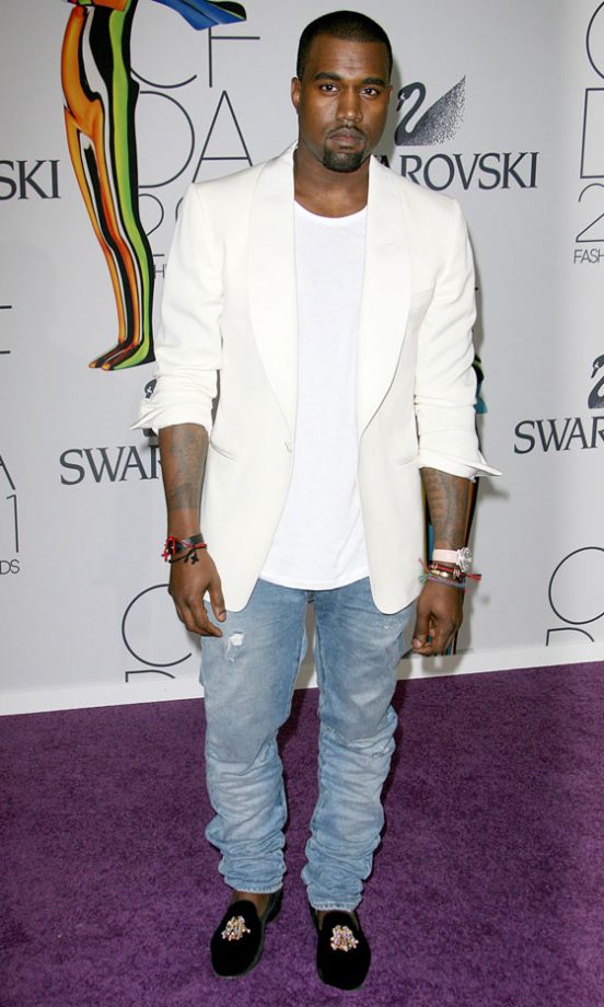 Kayne West At The CFDA Fashion Awards 2011