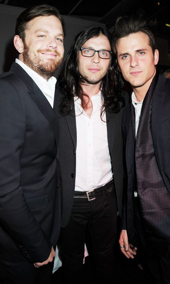 Caleb Followill, Nathan Followill And Jared Followill At The Women Of The Year Awards 2011